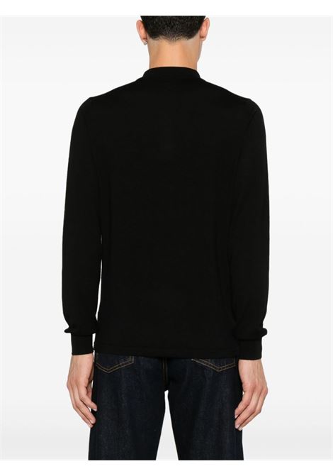 polo knitwear man black ASPESI | M197 V10801241